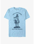 Yellowstone Dutton Ranch Distressed Sign T-Shirt