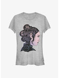 Star Wars The Future Of The Galaxy Is Female Silhouette Girls T-Shirt