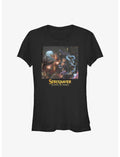 Magic The Gathering Red Blue Magic Girls T-Shirt