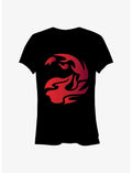 Magic The Gathering Red Mana Symbol Girls T-Shirt