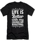 17 Volleyball Beach Vball Volleyball Mom Crazy Squirrel T-Shirt