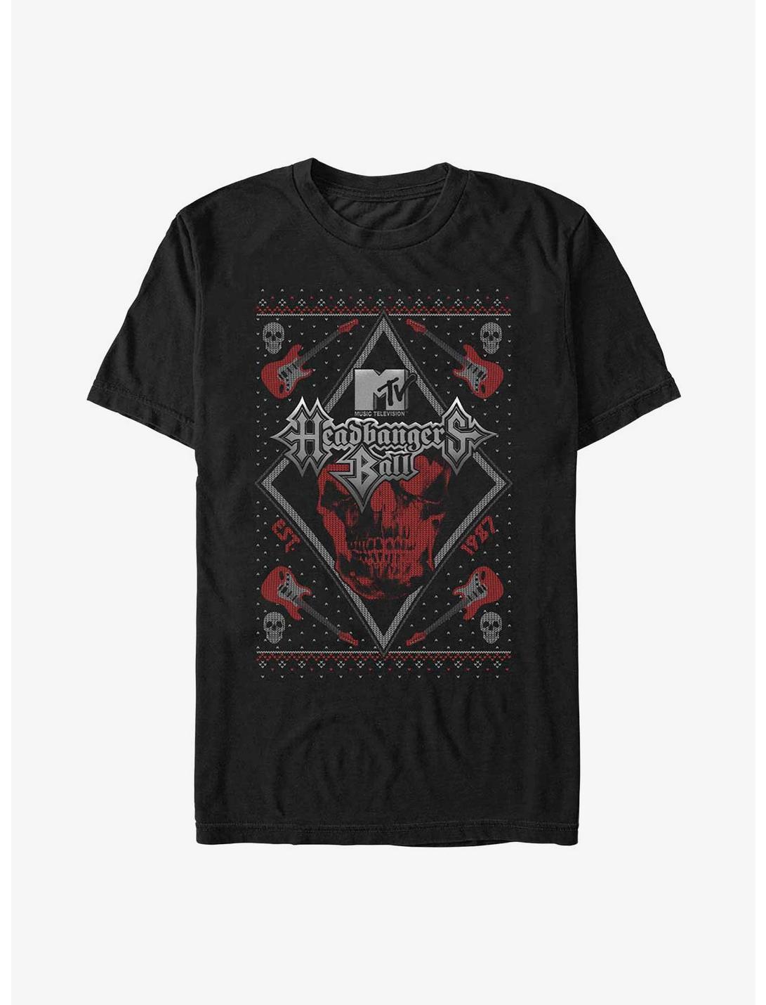 MTV Ugly Holiday Headbangers Ball Sweater T-Shirt