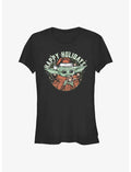 Star Wars The Mandalorian The Child Holidays Girls T-Shirt
