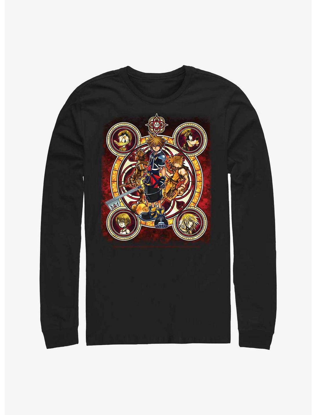 Disney Kingdom Hearts Group Circle Kingdom Long-Sleeve T-Shirt