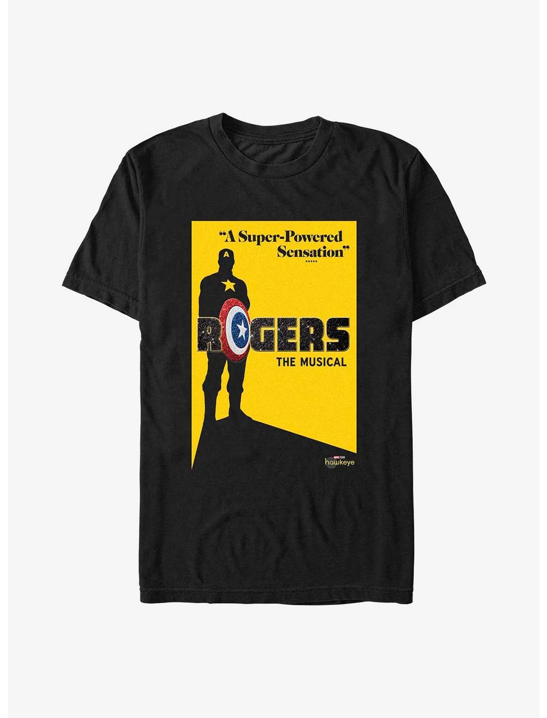 Marvel's Hawkeye Rogers: The Musical Poster T-Shirt