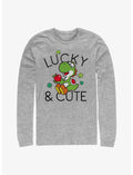 Nintendo Super Mario Lucky And Cute Yoshi Long-Sleeve T-Shirt