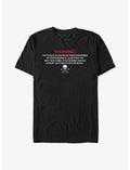 Jackass Forever Warning Label T-Shirt