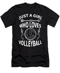 19 Just a Girl Who Loves Volleyball Organicfoodempire T-Shirt