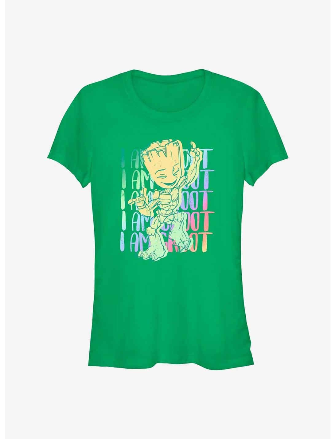 Marvel Guardians of the Galaxy Dancing Groot Girls T-Shirt