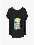 Marvel Guardians of the Galaxy Dancing Groot Girls T-Shirt Plus Size