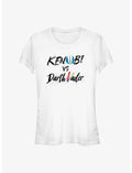 Star Wars Obi-Wan Kenobi Vader Kenobi Lettering Girls T-Shirt