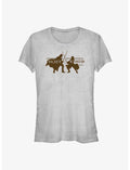 Star Wars Obi-Wan Kenobi Vader Vs Kenobi Girls T-Shirt