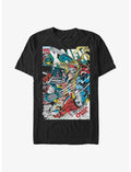 Marvel X-Men Comic Cover Heavyweight T-Shirt