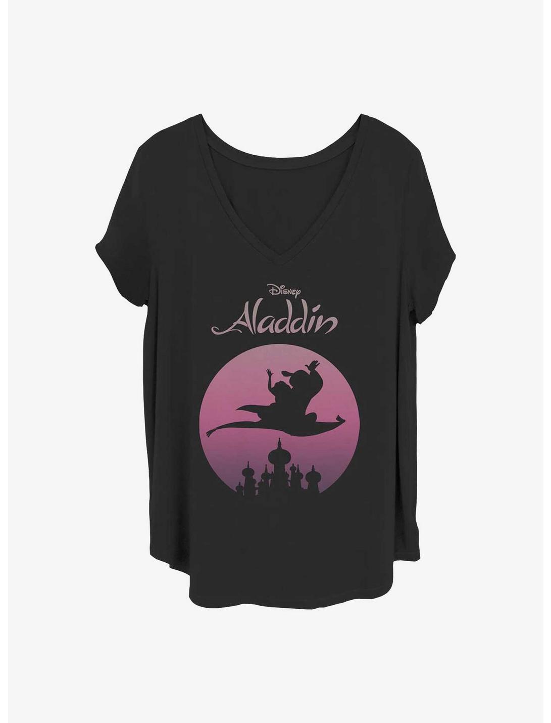 Disney Aladdin Flying High Girls T-Shirt Plus Size