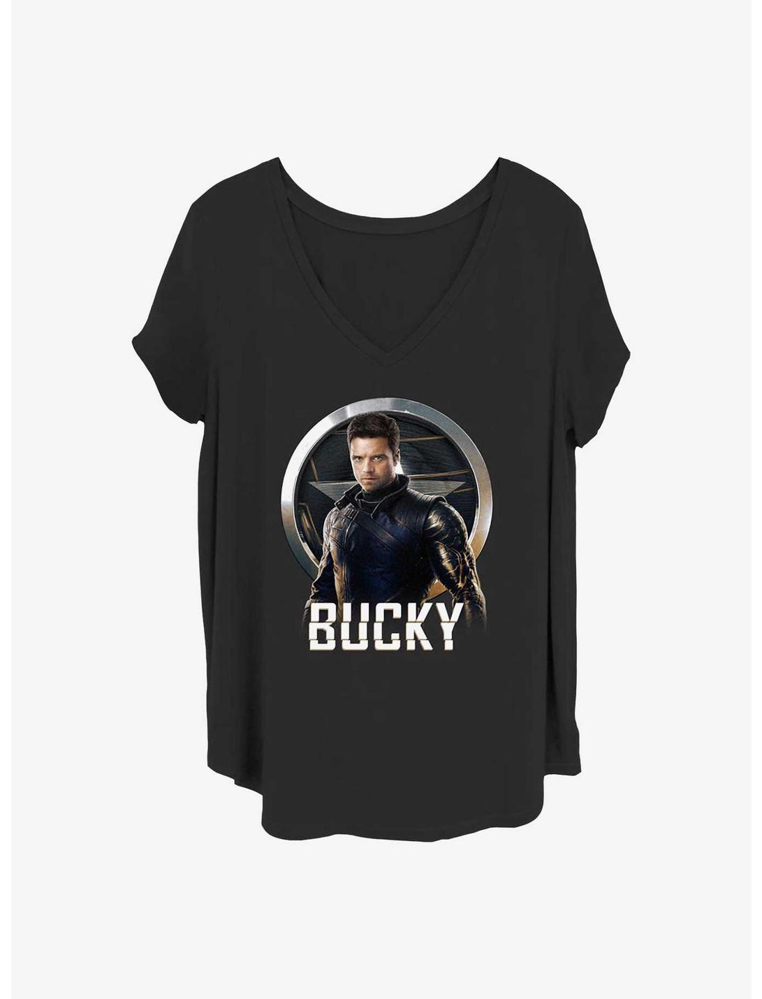Marvel The Falcon and the Winter Soldier Bucky Girls T-Shirt Plus Size