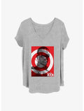 Marvel The Falcon and the Winter Soldier Falcon Shield Girls T-Shirt Plus Size