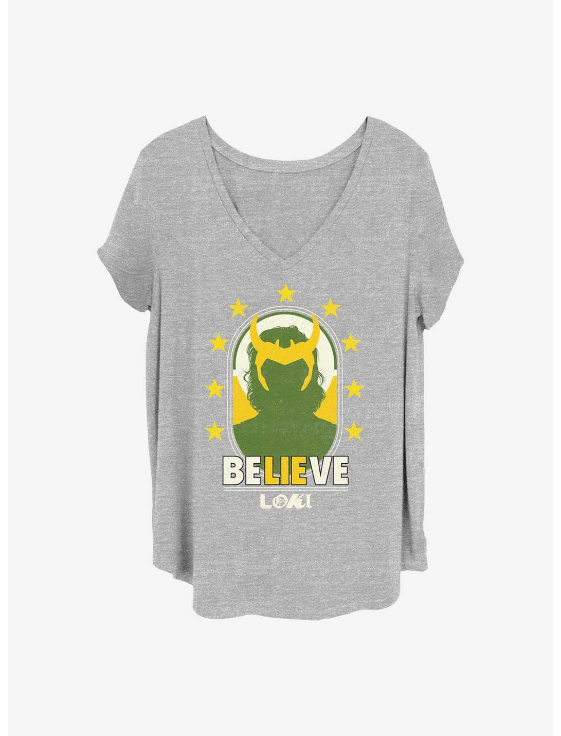 Marvel Loki Green And Gold Girls T-Shirt Plus Size