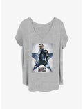Marvel The Falcon and the Winter Soldier WS Poster Girls T-Shirt Plus Size