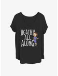 Marvel WandaVision Agatha Girls T-Shirt Plus Size