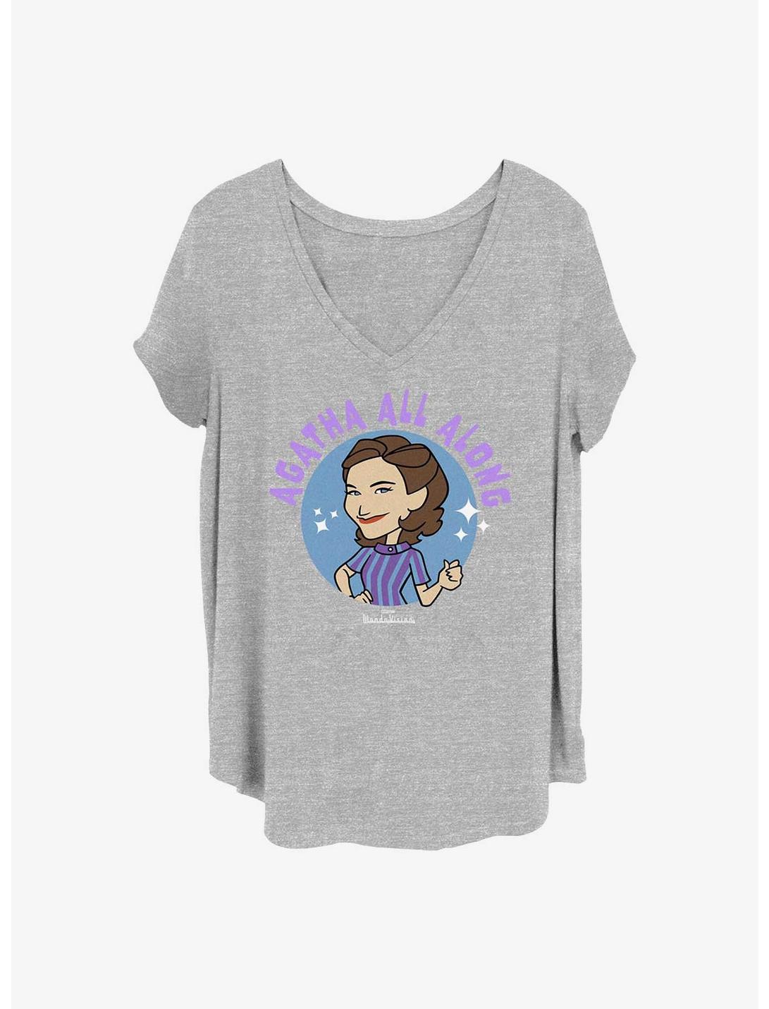 Marvel WandaVision It Was Agatha Girls T-Shirt Plus Size