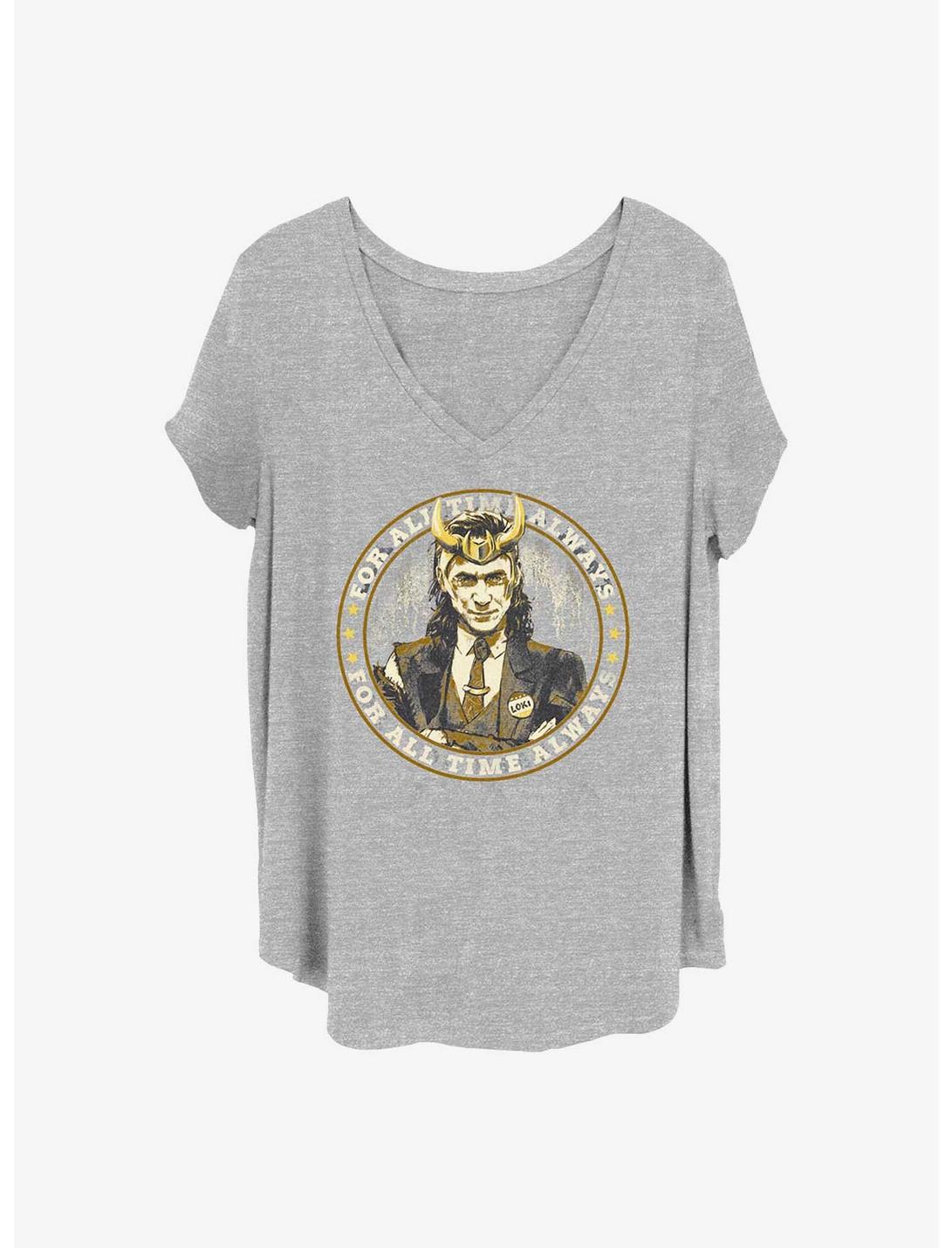 Marvel Loki Campaign Trail Girls T-Shirt Plus Size