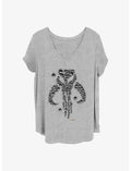 Star Wars The Mandalorian Bullet Holes Girls T-Shirt Plus Size