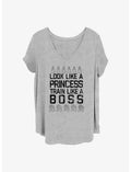 Nintendo Boss Princess Girls T-Shirt Plus Size