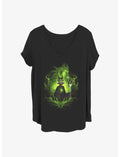 Disney Sleeping Beauty Dark Fairy Girls T-Shirt Plus Size