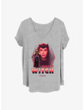 Marvel WandaVision Red Avenger Girls T-Shirt Plus Size
