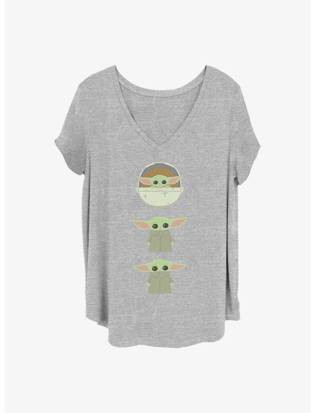 Star Wars The Mandalorian Child Stack Girls T-Shirt Plus Size