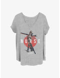 Star Wars The Mandalorian Nanny Droid Girls T-Shirt Plus Size