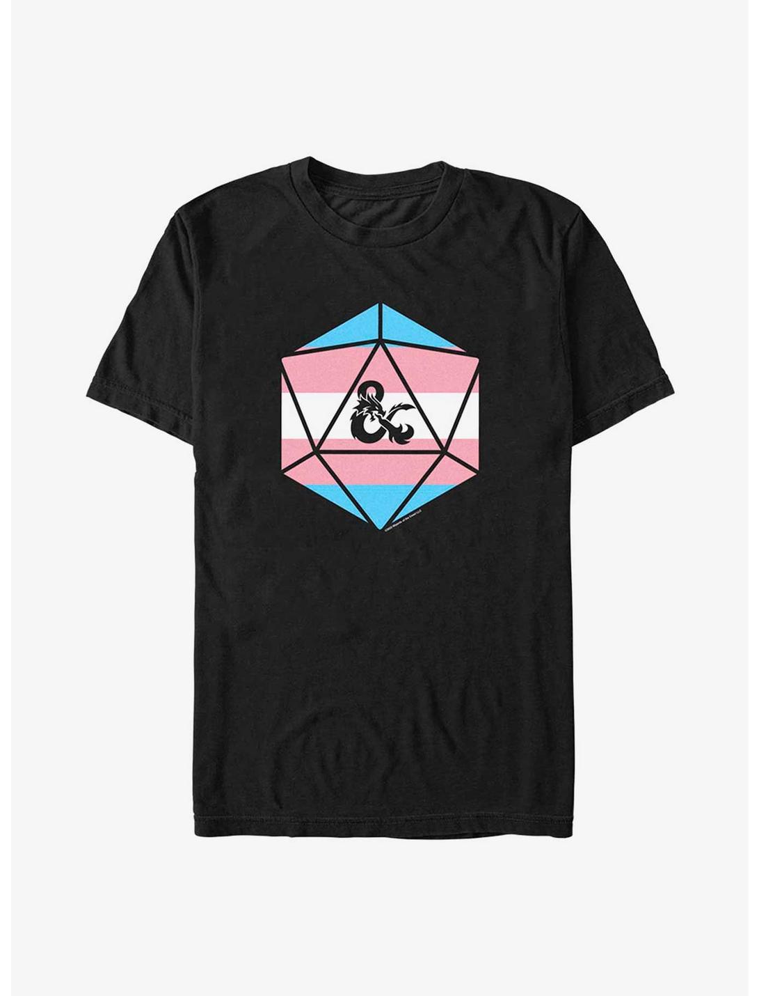 Dungeons & Dragons Transgender Pride Dice Pride T-Shirt