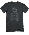 1928 Baseball Patent Artwork Gray Nikki Marie Smith T-Shirt