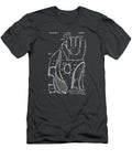 1941 Baseball Glove Patent Gray Nikki Marie Smith T-Shirt