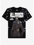 Marvel Black Panther Killmonger Spots Boyfriend Fit Girls T-Shirt