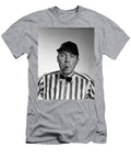 1950s Football Referee Blowing Whistle Vintage Images T-Shirt
