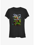 Minecraft Adventure Biome Girls T-Shirt