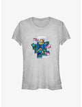 Minecraft Underwater Adventure Girls T-Shirt