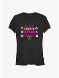 Minecraft Create Explore Survive Girls T-Shirt