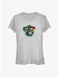 Minecraft Create Survive Explore Girls T-Shirt