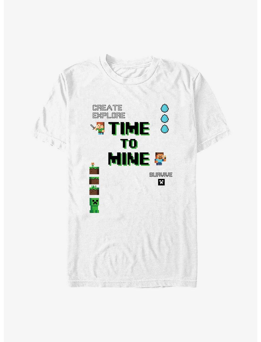 Minecraft Time To Mine T-Shirt