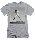 1960s Quarterback Jumping and Throwing Vintage Images T-Shirt