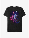 Star Wars Obi-Wan Vader and Kenobi Heavyweight T-Shirt