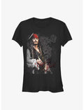 Disney Pirates of the Caribbean Captain Jack Girls T-Shirt