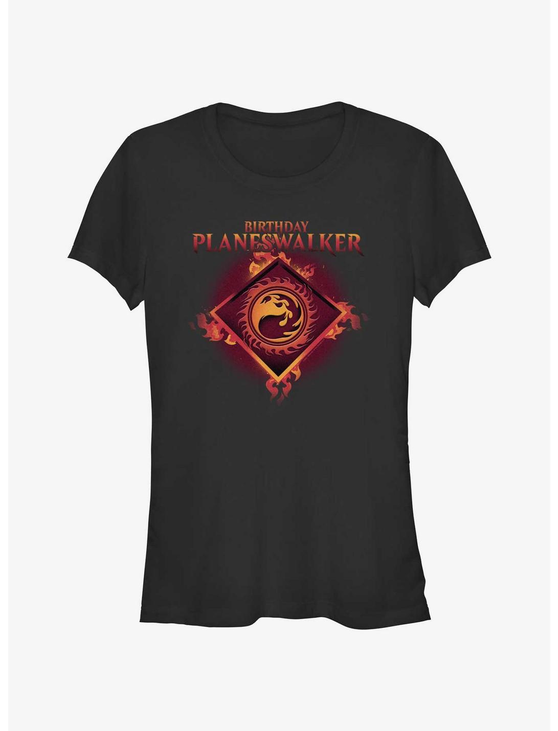 Magic: The Gathering Birthday Fire Planeswalker Girls T-Shirt