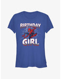 Marvel Spider-Man Birthday Girl Spidey Girls T-Shirt