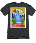 1970 Topps Earl Morrall Football Card David Lee Thompson T-Shirt