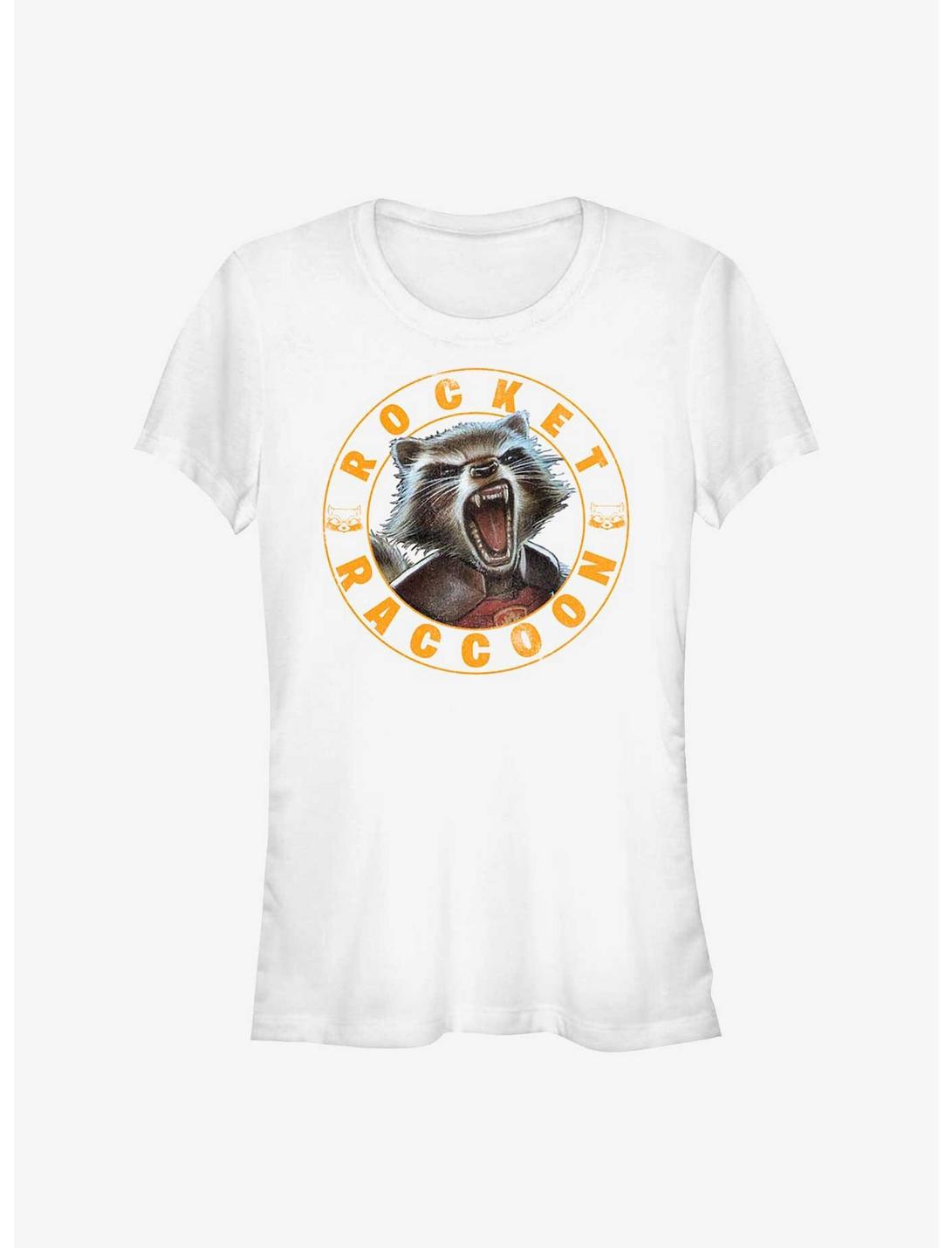 Marvel Guardians of the Galaxy Raccoon Stamp Girls T-Shirt