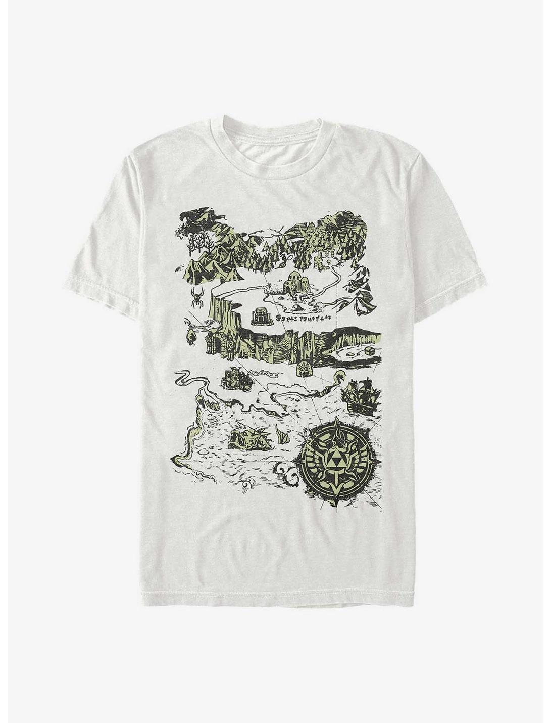 Nintendo Zelda Map T-Shirt