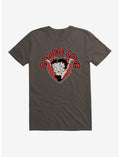 Betty Boop Zombie Love Heart T-Shirt